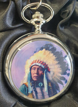 Boxx Picture Pocket Watch with American Indian Design – Gift for Collectors, P5061.40