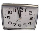 Amplus graphite silent sweep alarm clock