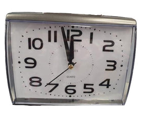 Amplus graphite silent sweep alarm clock