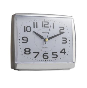 Large number silent alarm clock