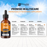Vitamin D3 4000iu + K2 MK7 25µg Orange Liquid Drops – High Strength 30ml Bottle, 300 Servings
