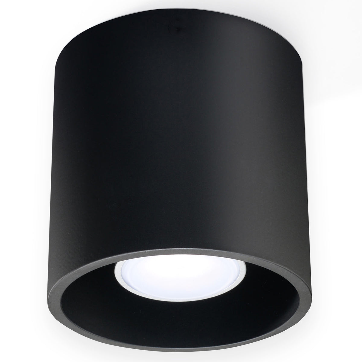 SOLLUX ORBIS black ceiling spotlight