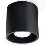 SOLLUX ORBIS black ceiling spotlight