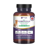 Prowise Pet Probiotic Plus with Inulin & Psyllium Husk – 60 Chicken-Flavour Chewable Tablets, 2 Months' Supply