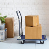 Heavy Duty Folding Platform Trolley with 360° Swivel Casters – 150kg Steel Hand Truck for Home & Garden