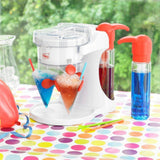 Ice snow cone slushy maker machine