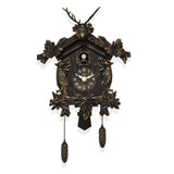 Acctim Lindau Antique Bronze Pendulum Cuckoo Clock with Hourly Chime, Volume Control & Night Shut-Off
