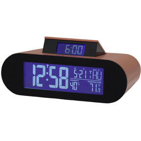Coral digital alarm clock