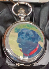 Boxx Picture Pocket Watch with Dog Design – Classic Pocket Watch, Model P5061.89