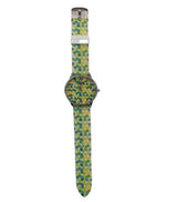 Relda Ladies Analogue Watch – Green Silicone Strap