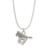 Relda Girls' Pink Horse Watch Gift Set with Silver-Tone Horse Necklace & Bracelet – REL24