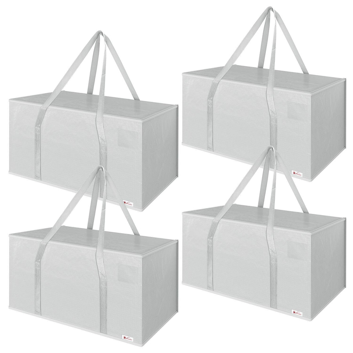 4-pack grey large moving bags