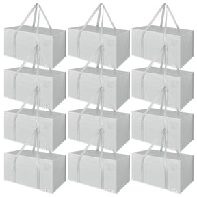 VINSANI 12 pack grey moving bags