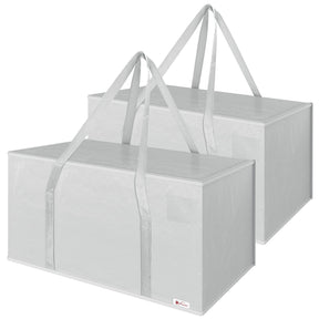 VINSANI 2 pack grey moving bags