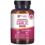 Prowise Premium Odourless Garlic Capsules – High Strength 45,000mg, 200 Softgels, High-Potency Garlic Oil