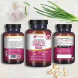 Prowise Premium Odourless Garlic Capsules – High Strength 45,000mg, 200 Softgels, High-Potency Garlic Oil