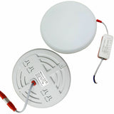 Ledsone Round Recessed LED Ceiling Panel Downlight – Slim Energy Efficient Light for Kitchen & Bathroom