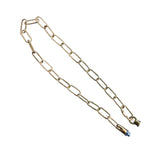 LEDSON Light Chain for Ceiling Pendant Lights & Chandeliers, 38mm x 16mm Openable Links – French Gold