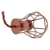 Vintage Wire Cage Wall Lamp Guard