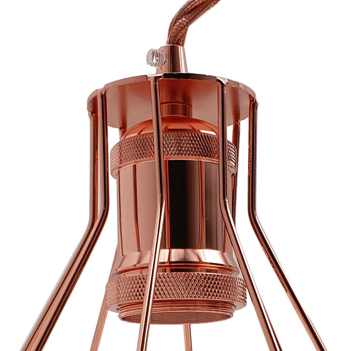 Vintage Wire Cage Wall Lamp Guard