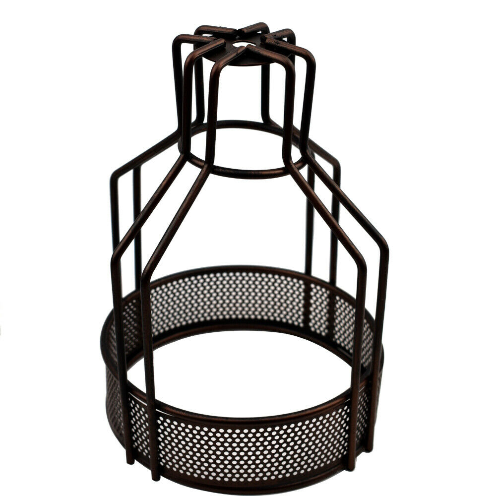 Vintage Wire Cage Wall Lamp Guard
