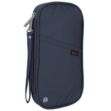 VINSANI navy passport organiser