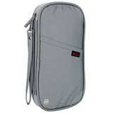 VINSANI grey passport organiser