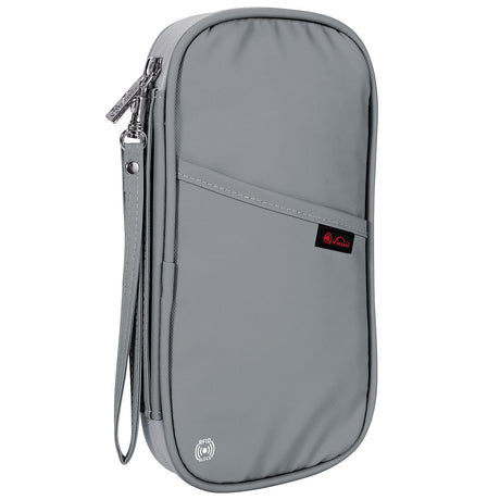 VINSANI grey passport organiser