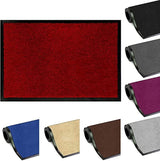 Arran Dirt-Trapping Barrier Mat, 120 x 180cm – Non-Slip Entrance Mat, Red