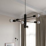 Sollux Lighting Duomo Steel Wall Lamp with E27 Fitting – Loft Design Wall Light, Black