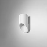 Sollux Lighting Penne Aluminium Wall Lamp with G9 Fitting – Modern Design Wall Light, White