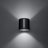 Sollux Lighting Inez Aluminium Wall Lamp with G9 Fitting – Modern Design Wall Light, Black