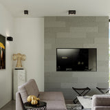 Sollux Lobo Ceiling Light with G9 Bulb Fitting – Modern Aluminium Lamp, Black