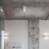 Quad Modern Aluminium Wall Light, G9