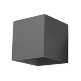 Sollux Quad Wall Light with G9 Bulb Fitting – Modern Aluminium Lamp, Anthracite