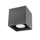 Quad Modern Aluminium Ceiling Light, G9