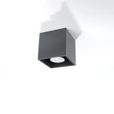 Quad Modern Aluminium Ceiling Light, G9