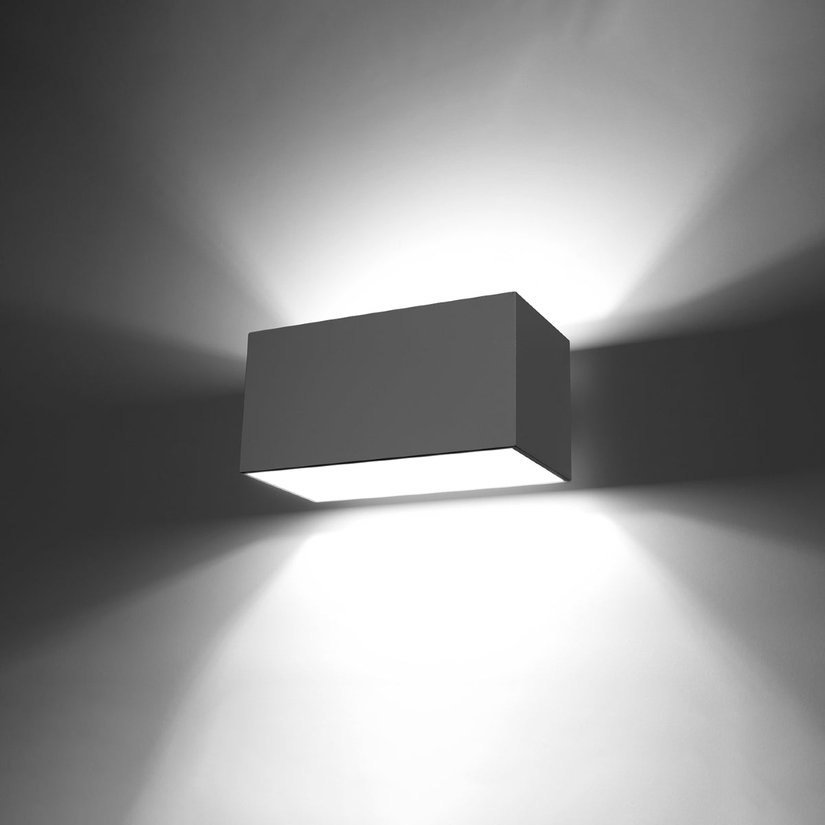 Quad Modern Aluminium Wall Light, G9