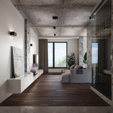 Quad Modern Aluminium Wall Light, G9
