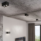 Quad Modern Aluminium Wall Light, G9
