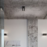 Quad Modern Aluminium Wall Light, G9