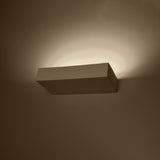 Sollux Lighting Taugan Ceramic Wall Lamp with 2 G9 Lights – Modern Design Wall Light, White