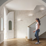 Sollux Lighting Taugan Ceramic Wall Lamp with 2 G9 Lights – Modern Design Wall Light, White
