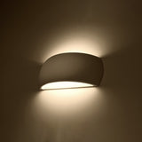 Pontius Modern Ceramic Wall Light, G9