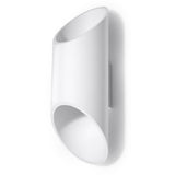 Sollux Lighting Penne Aluminium Wall Lamp with G9 Fitting – Modern Design Wall Light, White