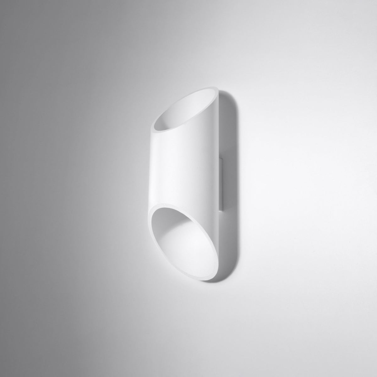 Sollux Lighting Penne Aluminium Wall Lamp with G9 Fitting – Modern Design Wall Light, White