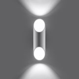 Sollux Lighting Penne Aluminium Wall Lamp with G9 Fitting – Modern Design Wall Light, White