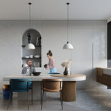 Sollux Pendant Lamp Pablito with Concrete Shade, E27 – Industrial Design Hanging Light, Grey