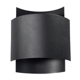 Sollux Impact Wall Lamp with Steel Body, G9 – Industrial Design Light, Black
