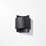 Sollux Impact Wall Lamp with Steel Body, G9 – Industrial Design Light, Black
